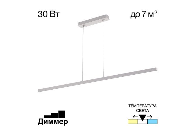 Изображение товара Подвесной светильник CITILUX Стиг LED 7 кв.м., компактный, стильный