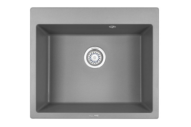 Изображение товара Врезная мойка GRANULA 6001 60х52х20 см из кварца удобная и прочная
