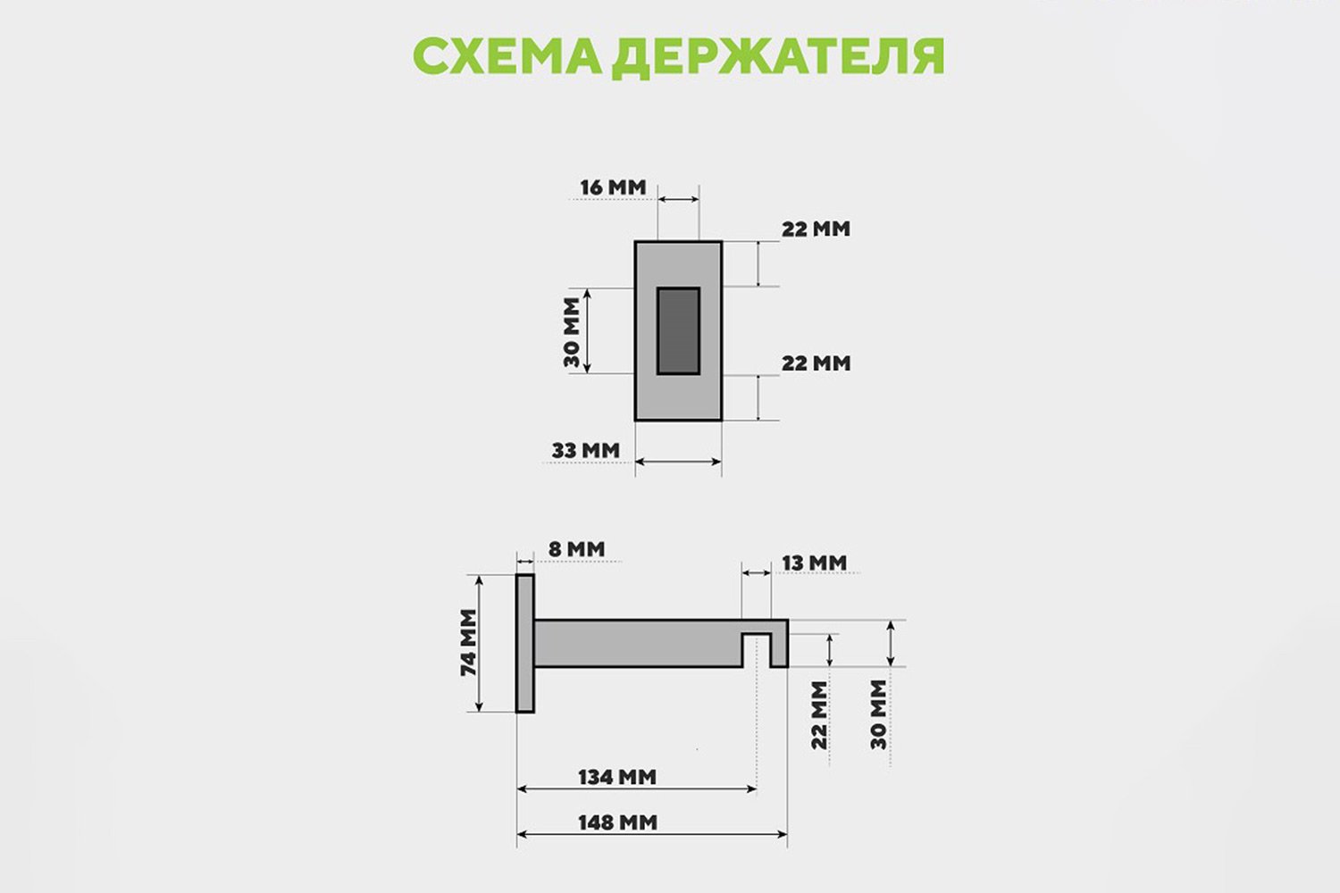 Карниз однорядный ARTTEX Хай-тек Квадро 240 см