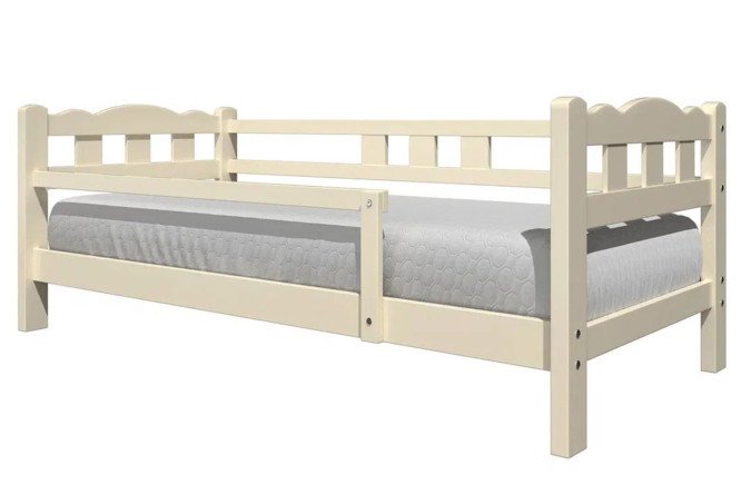 Изображение товара Кровать Миа 80х180 см цвет слоновая кость