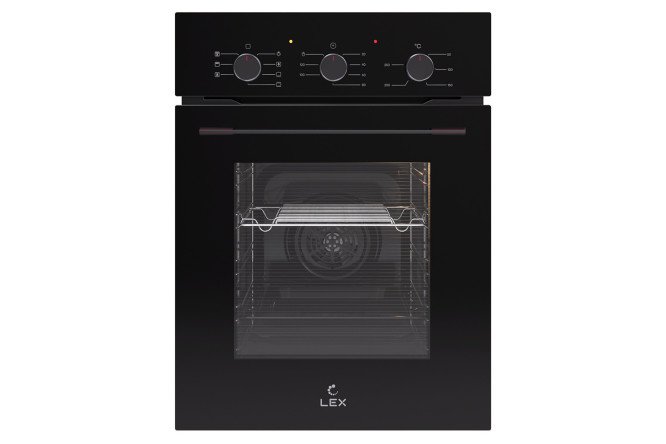 Изображение товара Электрический духовой шкаф LEX EDM 4575 BBL 45x59.5x58 см чёрный