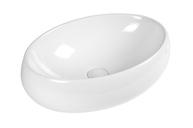 Изображение товара Раковина накладная BOND Oval S58-490 Накладная, 49х14.5х35 см