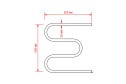 Полотенцесушитель MIXLINE Simple M 556799 50х50 см