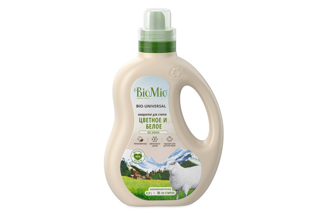 Изображение товара Гель BioMio Bio-Laundry Gel Сolors&Whites для стирки белого и цветного белья