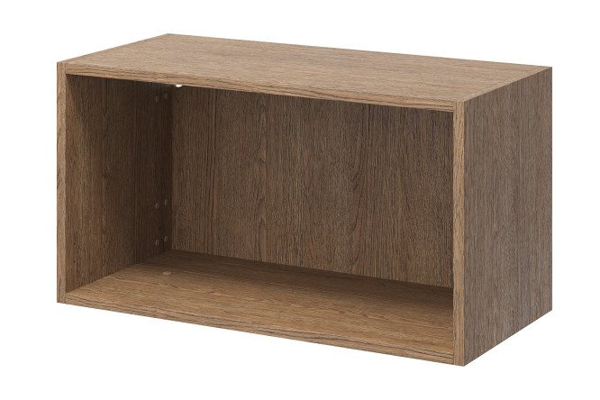 Изображение товара Корпус антресоли HOFF Блокс 75х40х35 см дуб тёмный