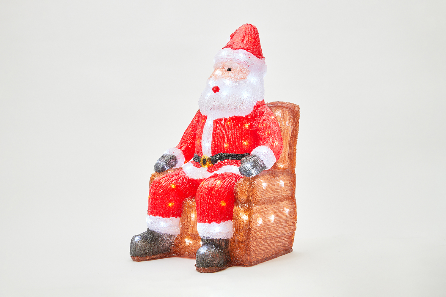 Декоративный светильник Санта в кресле