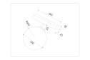 Светильник трековый LED AMBRELLA LIGHT Track System 1 м², 13x16.3x14.5 см, LED