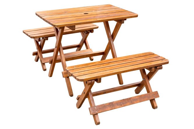 Изображение товара Комплект садовой мебели ZDZ-7852 цвет тик