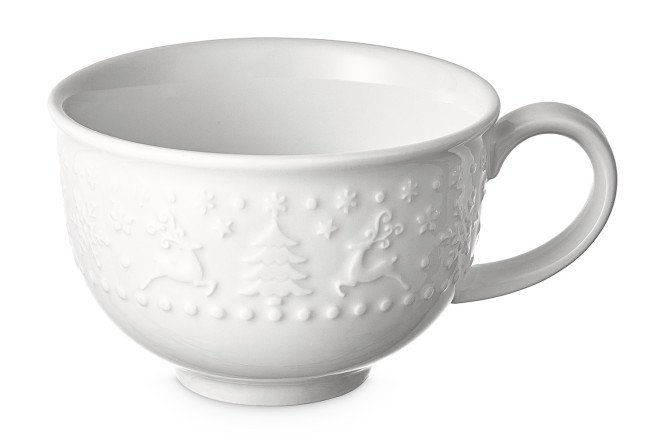 Изображение товара Фарфоровая чашка TUDOR ENGLAND Royal Santa 300 мл для чайных напитков