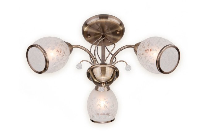 Изображение товара Потолочный светильник EUROSVET Gabriella 14 кв.м. E27 49x27x49 см