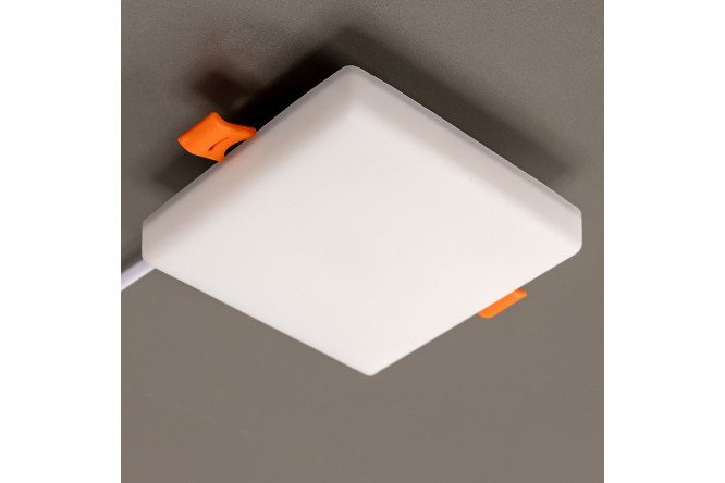 Светильник встраиваемый CITILUX Вега 5 кв.м, 12x4x12 см, LED