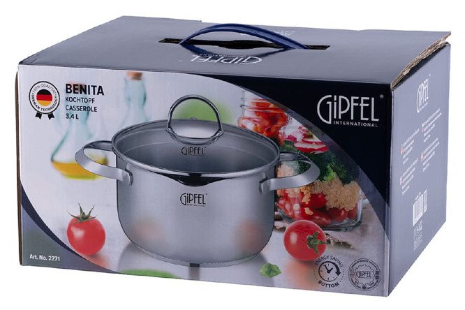 Кастрюля с крышкой GIPFEL Benita 3.4 л