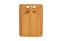 Набор разделочных досок HOFF Bamboo 24х1х33 см, 17,8х1х33 см, 21,5х1х28 см 3 шт., Бамбук