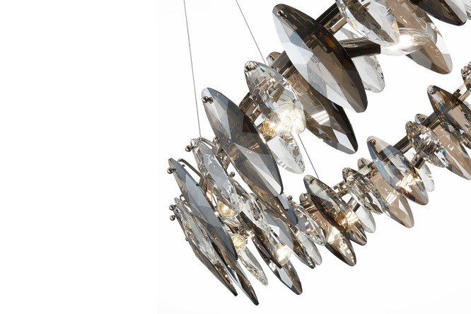 Люстра подвесная ST LUCE Ancona 24 кв.м., 80.4х18х80.4 см, E14