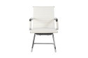 Стул офисный MF-6002V white с подлокотниками