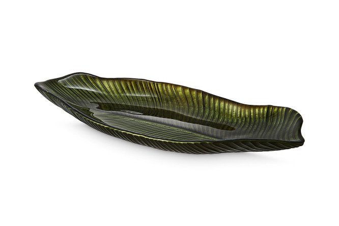 Изображение товара Блюдо Энсета стекло 36х2,5х16 см для сервировки и хранения пищи