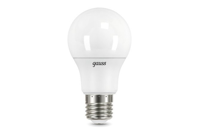 Изображение товара Лампа светодиодная Gauss Black E27, 7W, Груша, 6500 К, Холодный
