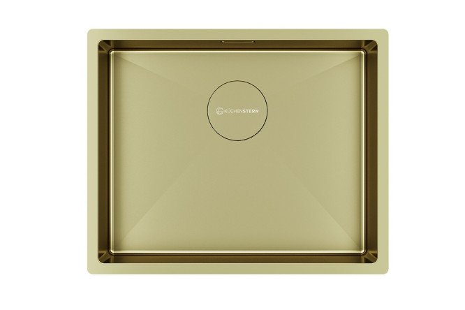 Мойка врезная KuchenSTERN AISI 304 R10 KRAFT 60 502GL50 54х44х20 см