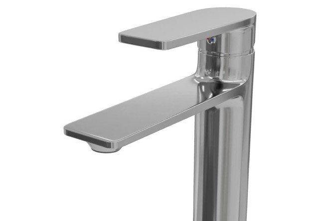 Изображение товара Высокий смеситель для раковины TEYMI Ellie T10208 из нержавеющей стали хром