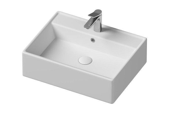 Изображение товара Умывальник накладной CERAMICANOVA Element CN6046 59х16х45 см Изображение товара Умывальник накладной CERAMICANOVA Element CN6046 59х16х45 см