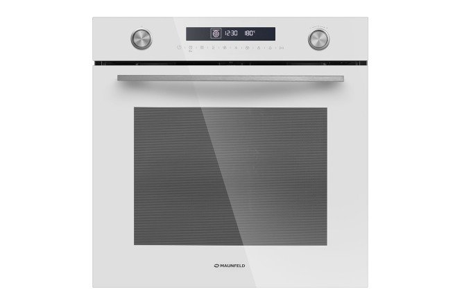 Изображение товара Электрический духовой шкаф MAUNFELD MEOR7217DMW с СВЧ 59.6х59.6х56.6 см