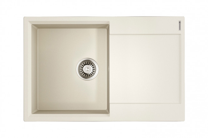 Изображение товара Врезная мойка с крылом OMOIKIRI Daisen 78-PA 78х51х19 см искусственный гранит