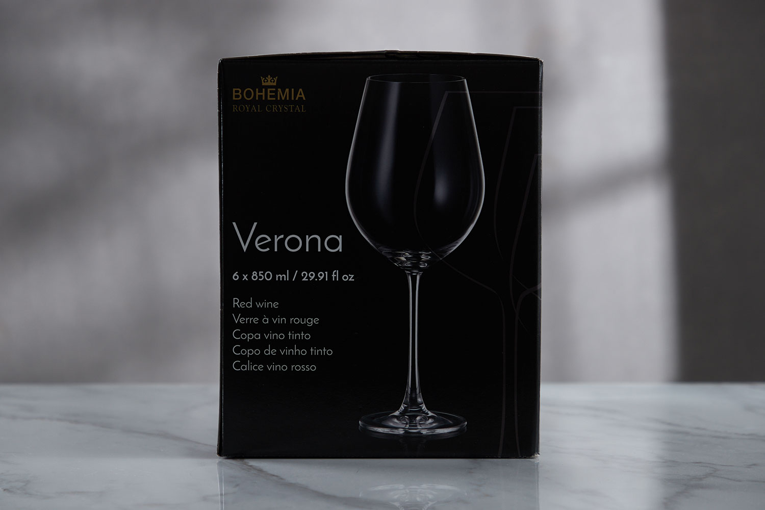 фото Набор бокалов для красного вина verona hoff