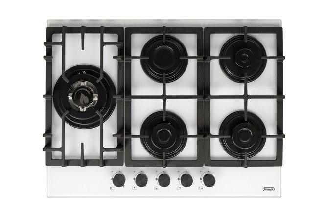 Изображение товара Газовая варочная панель DeLonghi Germana 7GW BB 69 см с 5 зонами нагрева