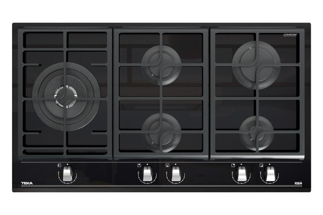 Изображение товара Газовая варочная панель Teka Urban GZC 95320 XBC черного цвета 90 см