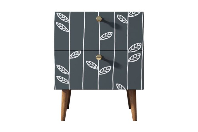 Изображение товара Тумба прикроватная Berber с 2 ящиками для спальни