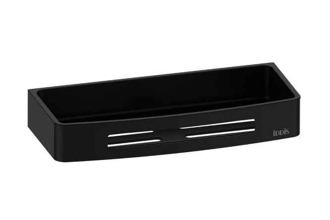 Изображение товара Полка IDDIS Optima home SHE10SBi44 черная для дома и кухни 30,1x4,7x12,9 см