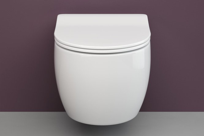 Унитаз подвесной CERAMICANOVA Play Rimless 37х34х49 см