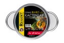 Кастрюля с крышкой REGENT Inox Bimbo Vitro 1 л
