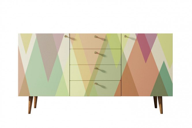 Изображение товара Комод Berber 160x70x40 см ЛДСП современный мебель для хранения