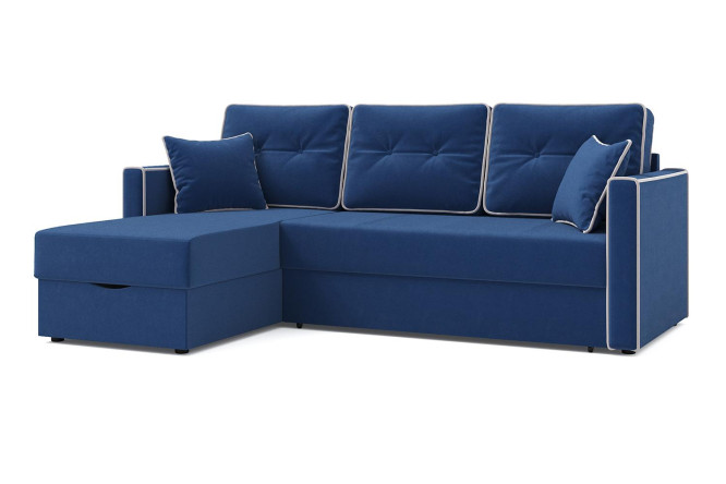 Изображение товара Угловой диван-кровать Атлантикс с оттоманкой комфорт и стиль