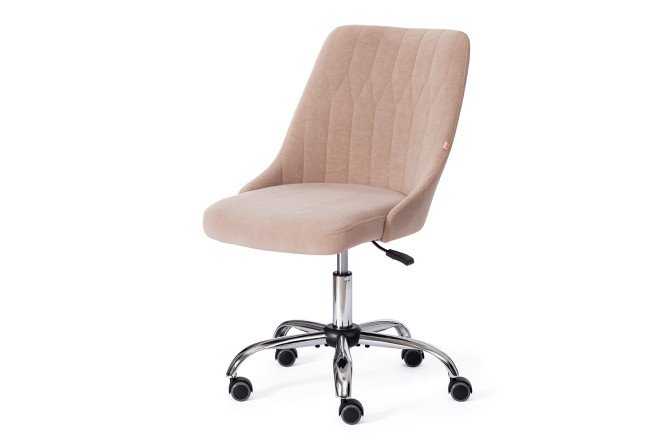 Изображение товара Кресло Swan с флоковой обивкой, нагрузка до 100 кг, без механизма качания