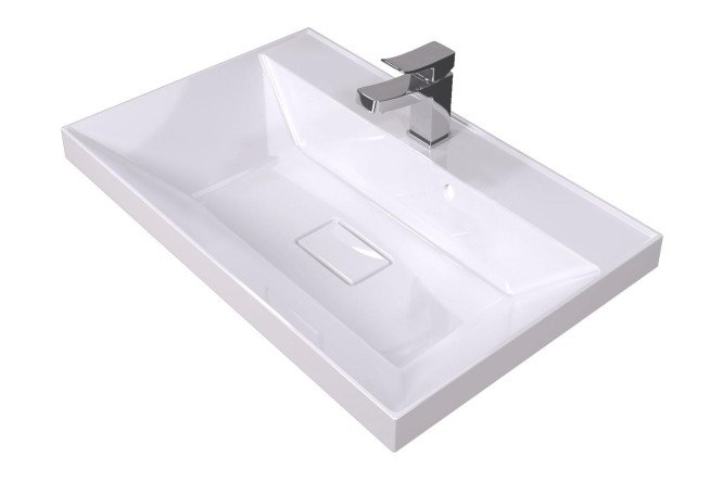 Изображение товара Умывальник накладной Bazis 70 Накладная, 70х15.8х45 см