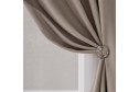 Штора MICASA Audry 150х280 см, 1 шт., цвет кофейный