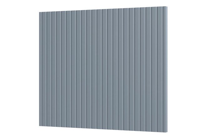 Изображение товара Дверь HOFF Блокс Дельта МДФ серо-голубая для антресолей 49,6х40х1,6 см