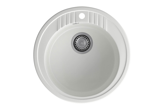 Изображение товара Врезная кухня мойка GRANFEST Rondo GF-R-520 52х52х20 см искусственный мрамор