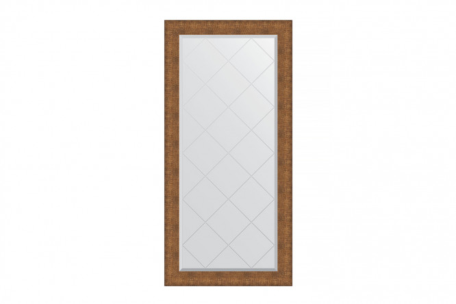 Изображение товара Зеркало настенное с гравировкой в багетной раме EVOFORM BY 4559 77х159 см