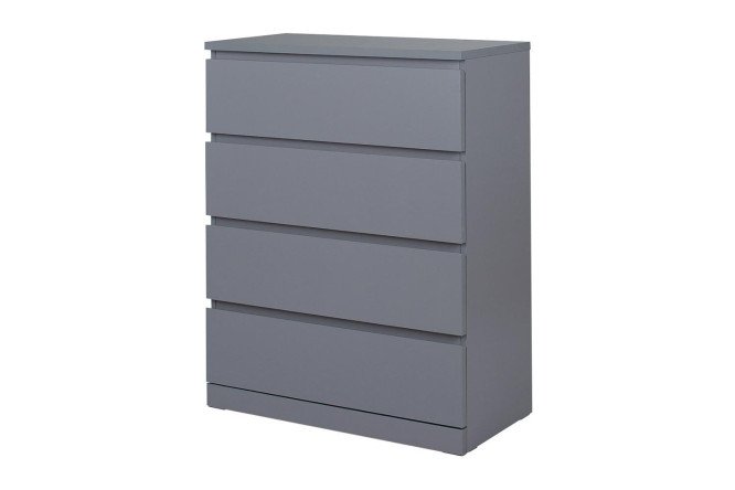 Изображение товара Комод Варма 80x100x40 см серый современный мебель для хранения