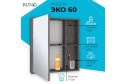 Шкаф зеркальный навесной RUNO Эко 60 00-00001325 60х65х12 см, Универсальный