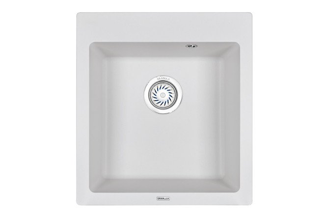 Изображение товара Врезная мойка GRANULA 4651 из кварца 46.5х51х20 см для кухни