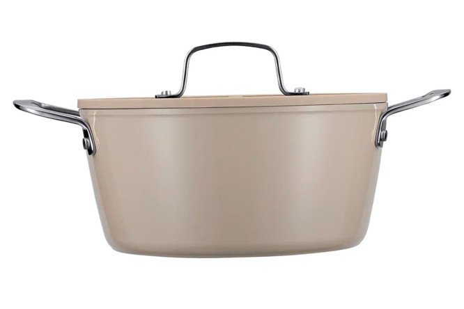 Кастрюля с крышкой REGENT Inox Taup 4 л