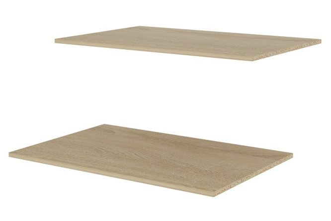 Изображение товара Комплект полок Оскар из ЛДСП для шкафа размеры 86,8х1,6х57,6 см