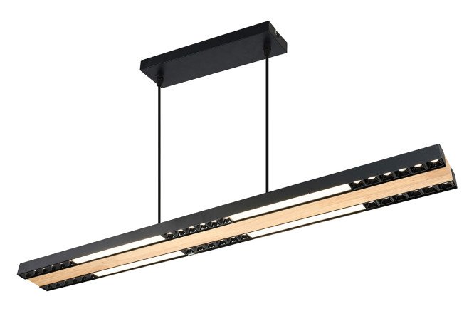 Изображение товара Подвесная люстра FAVOURITE Zebra LED 90 см стильное освещение для дома и офиса