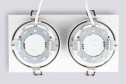 Светильник встраиваемый AMBRELLA LIGHT Techno Spot 1 м², 11.5x2.5x22 см, GX53