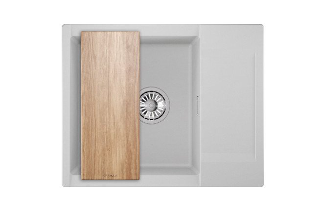 Изображение товара Мойка врезная GRANULA Estetica 6202 с крылом 62х50х22 см