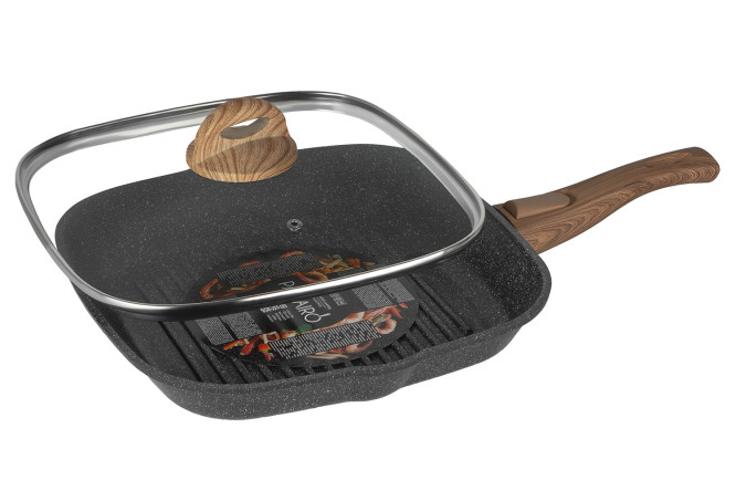 Изображение товара Сковорода-гриль PANAIRO Barbara Black 19 см